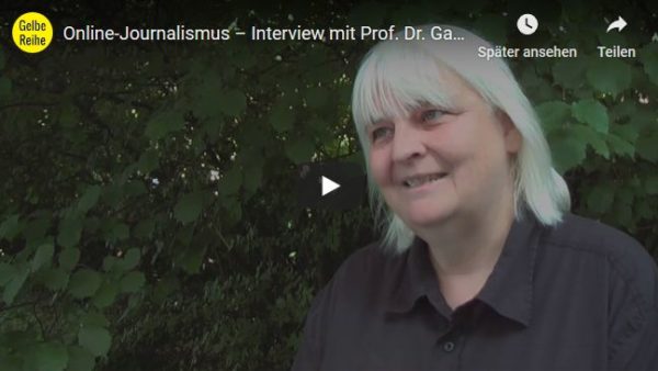 Video zum Thema Onlinejournalismus