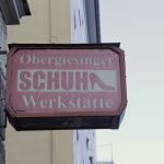 Schild Schuhladen