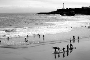 Ozeanische Gefühle: Die Bucht der Biscaya ist ein Hotspot für Surfer
