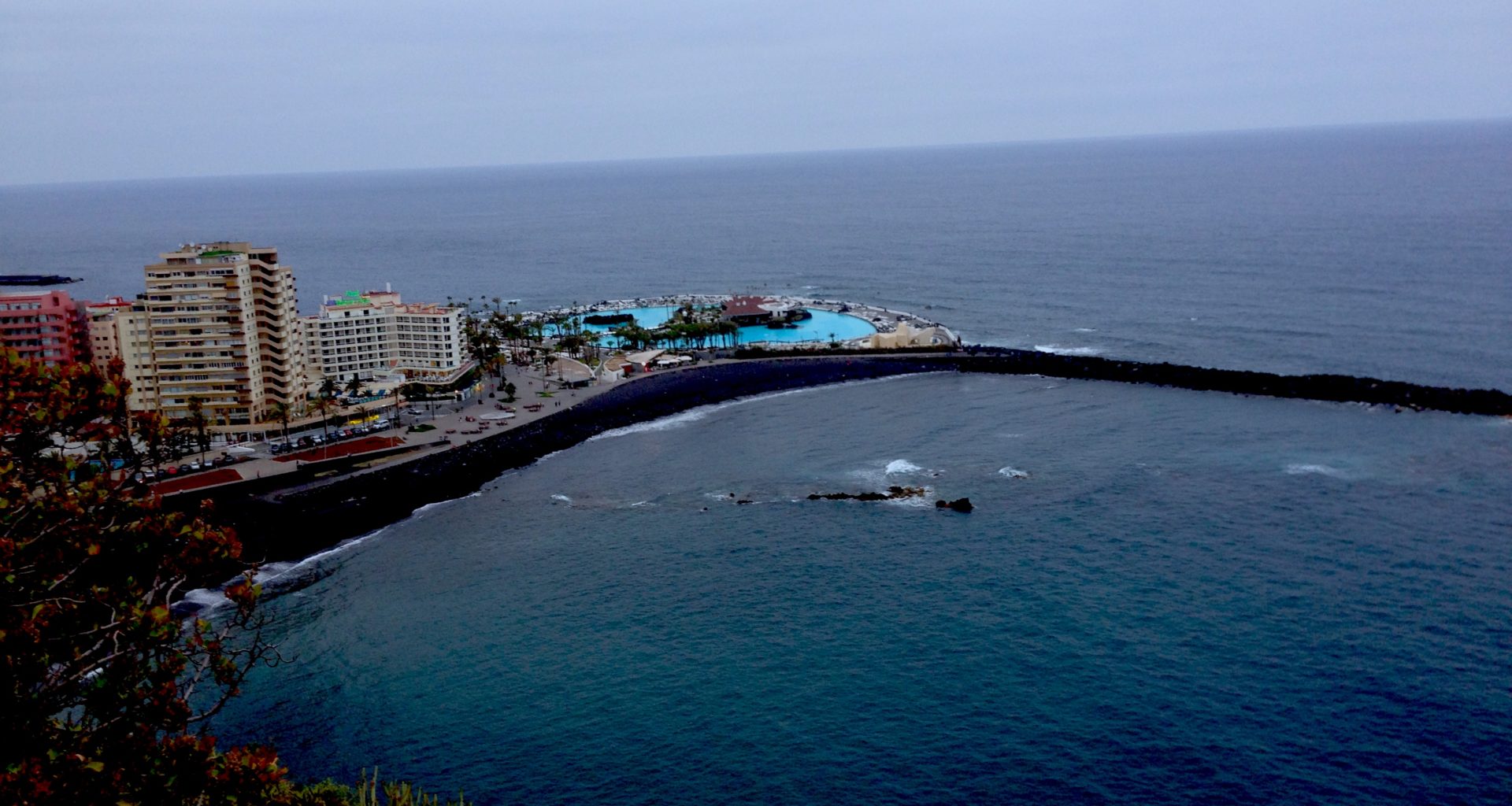 Aussicht auf Puerto de la Cruz und den Atlantik