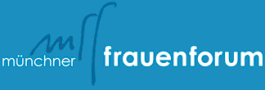 Logo des Frauenforums München mit Link zur Digitalen Pressemappe