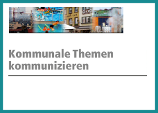 Logo zur Pressekonferenz „Kommunale Themen kommunizieren” am 27.4.2015 in München