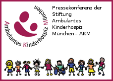 Logo zur Pressekonferenz „Stiftung Ambulantes Kinderhospiz München – AKM” am 22.6.2015 in München