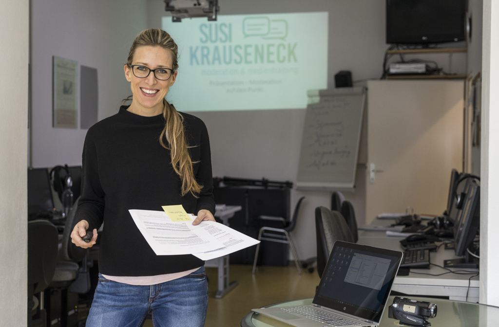 Moderatorin und Mediencoach Susi Krauseneck