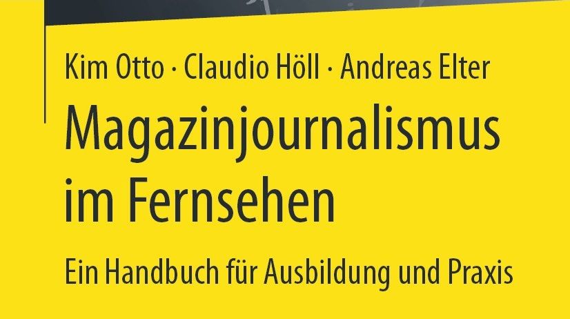 Magazinjournalismus Buchcover Ausschnitt